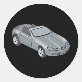 Pegatina Redonda Mercedes SLK