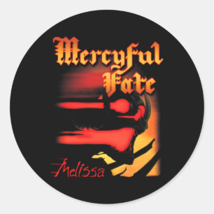 Pegatina Redonda Mercyful Fate Melissa Oficial