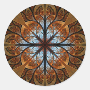 Pegatina Redonda MERLIN subió