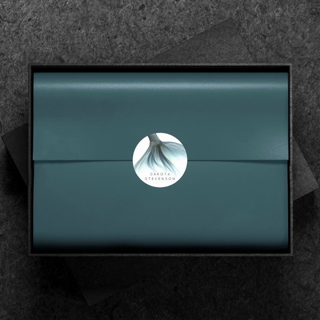 Pegatina Redonda Mermaid Luxe | Personalizado de la Casa de la Mone (Subido por el creador)