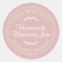 Mermelada Casera Rústica de Arándanos Enlatado Ros