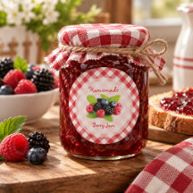 Mermelada De Frutas Rojas Y Bayas