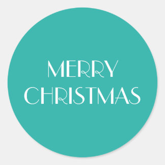PEGATINA REDONDA MERRY CHRISTMAS!