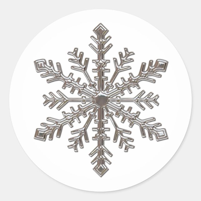 PEGATINA REDONDA MERRY CHRISTMAS (Anverso)