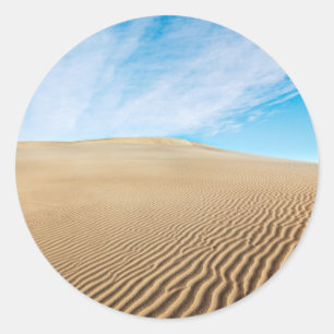Pegatina Redonda Mesquite Flats Sand Dunes