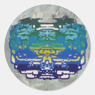 Pegatina Redonda metafase