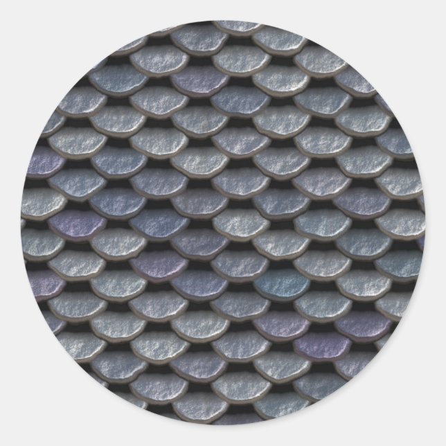 Pegatina Redonda Metal Armor Plates (Anverso)