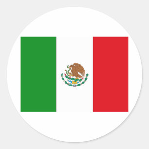 Pegatina Redonda México