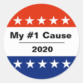 Pegatina Redonda Mi edición electoral de 2020