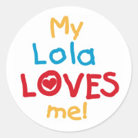 Mi Lola me ama camisetas y regalos