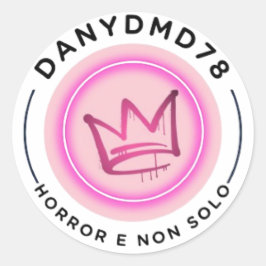 Pegatina Redonda Mi marca