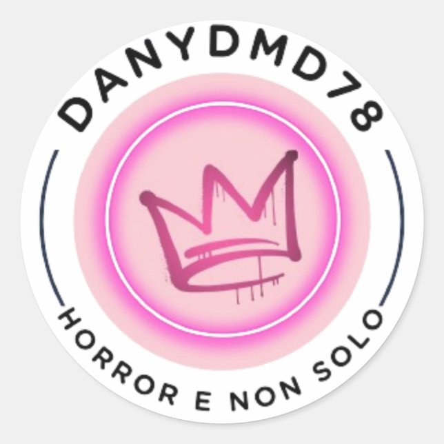 Pegatina Redonda Mi marca (Anverso)