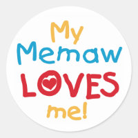 Mi memaw me ama camisetas y regalos