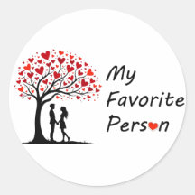 Mi Persona Favorita ❤️ Sticker de San Valentín