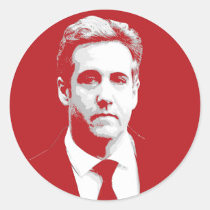 PEGATINA REDONDA MICHAEL COHEN