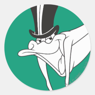 Pegatina Redonda Michigan J. Frog Dacing Moves