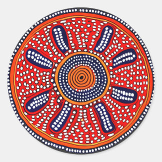 Pegatina Redonda Midden
