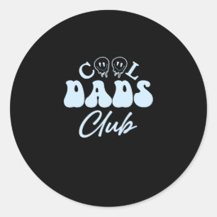 Pegatina Redonda Miembro oficial del Guay Dads Club Funny Daddy