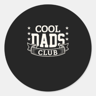 Pegatina Redonda Miembro oficial del Guay Dads Club Funny Father's 