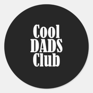 Pegatina Redonda Miembro oficial del Guay Dads Club Funny Pocket Pa