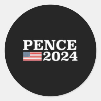 Pegatina Redonda Mike Pence 2024
