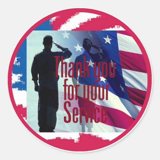 PEGATINA REDONDA MILITAR (Anverso)