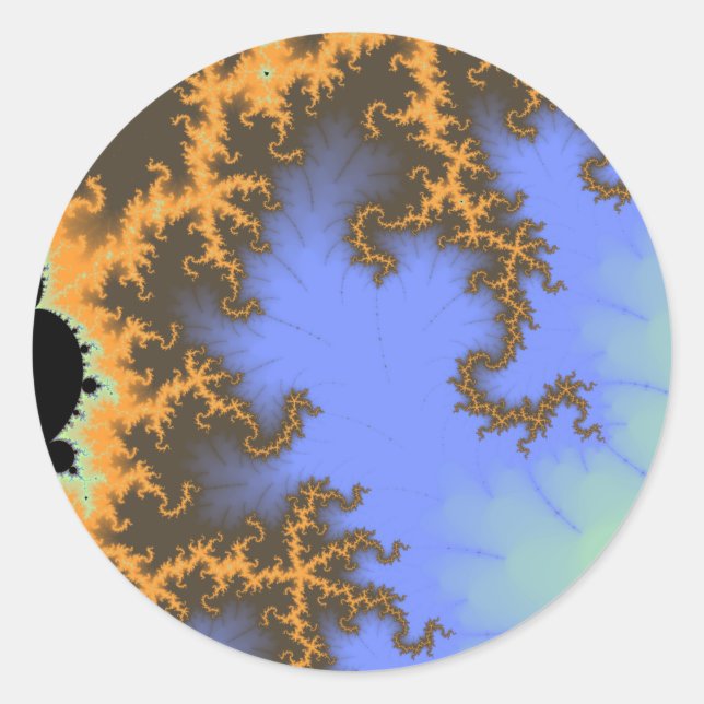 Pegatina Redonda Millón al azar 018 (Anverso)