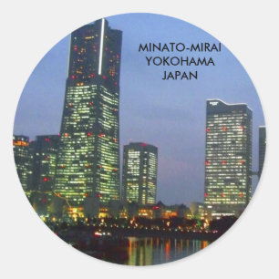 Pegatina Redonda minatomirai