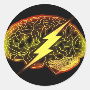 Pegatina Redonda Mind_Hacks