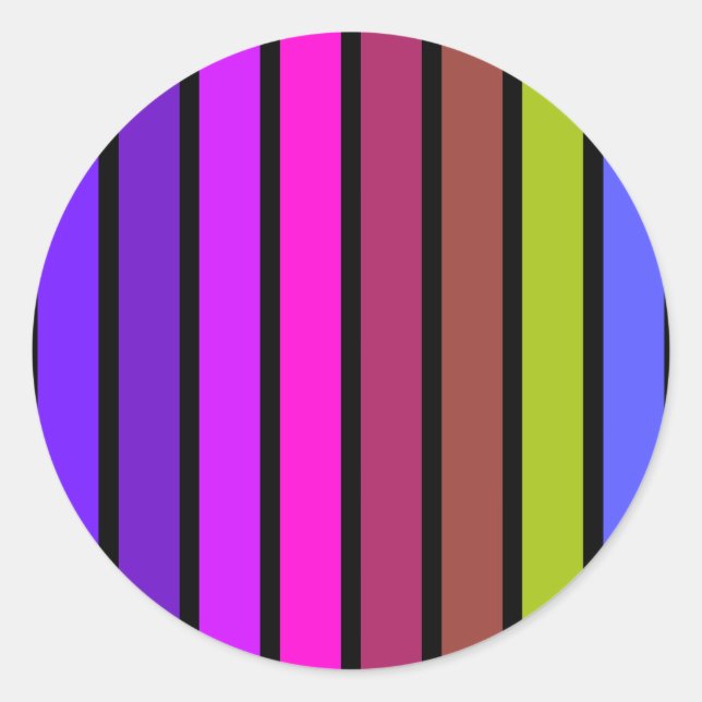 Pegatina Redonda Mini espectro 2 (Anverso)