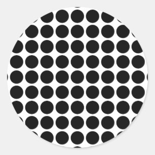 Pegatina Redonda Mini Pegatinas de puntos de polka