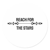 Minimalista "Alcanza las Estrellas"