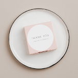 Pegatina Redonda Minimalista Boda blanco simple gracias<br><div class="desc">Boda blanco simple y minimalista gracias Pegatina redondo clásico</div>