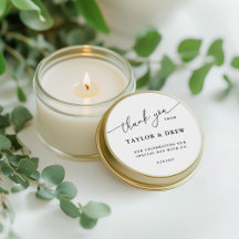 Minimalista Gracias Favor De La Boda