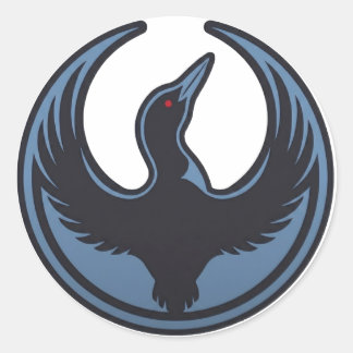 Pegatina Redonda Minnesota Rebellion Classic Round Sticker