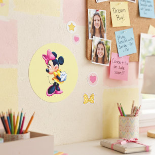Pegatina Redonda Minnie