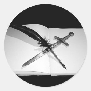 Pegatina Redonda Mis armas