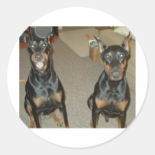 Pegatina Redonda Mis niños