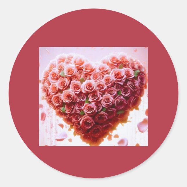 Pegatina Redonda Moda de usuario (Anverso)