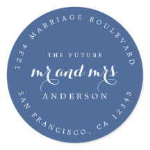 Moda Guión Futuro Sr. Sra. Boda Dirección de Retor