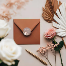 Moda moderna Boda de acuarela bohemia floral