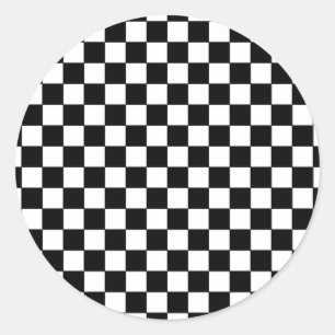 Pegatina Redonda modelos negros del control