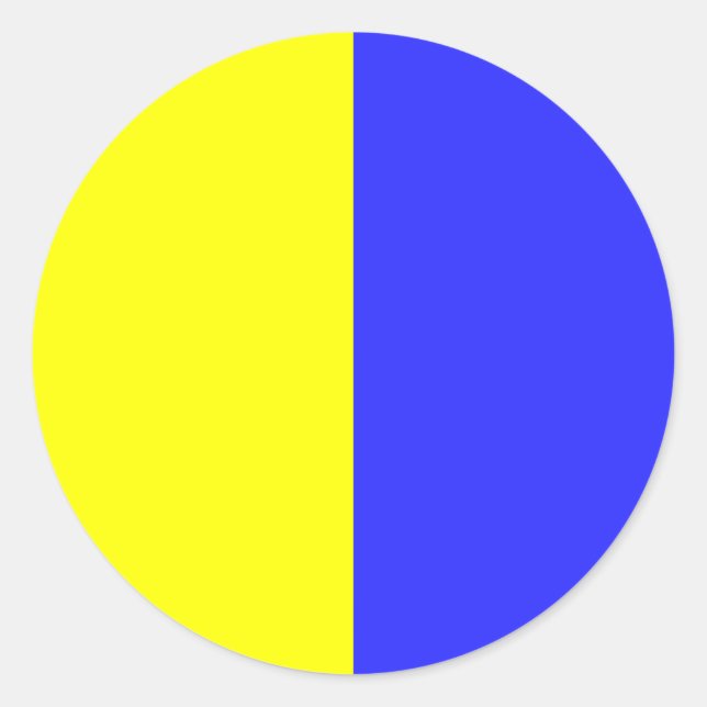 Pegatina Redonda Módena, Italia (Anverso)