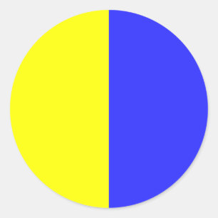 Pegatina Redonda Módena, Italia