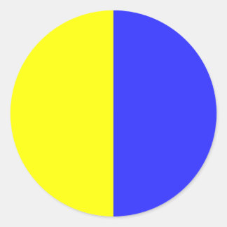 Pegatina Redonda Módena, Italia