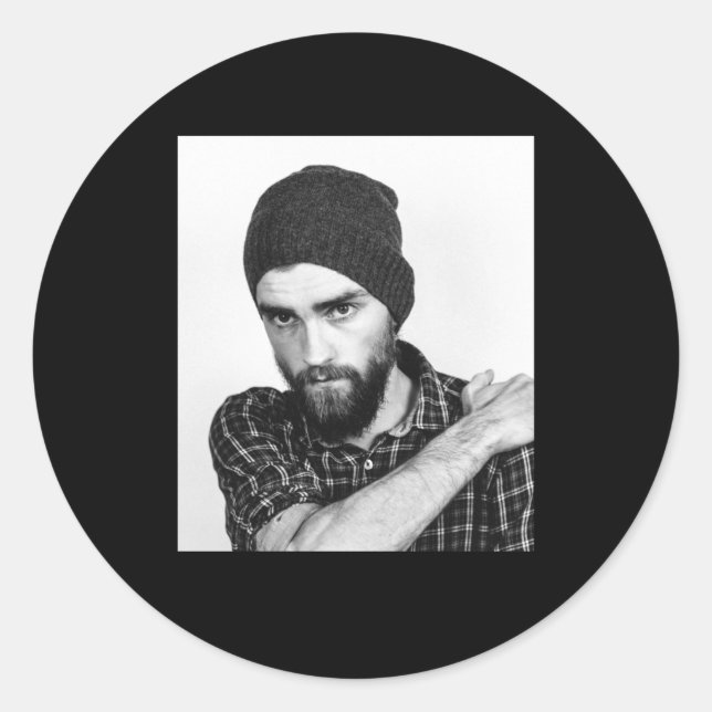 Pegatina Redonda Modern Photo  (Anverso)