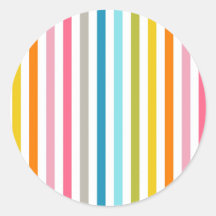 Modernas franjas coloridas de moda arcoiris