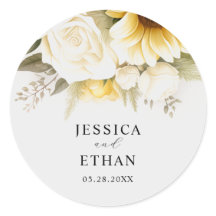 moderno Eucalyptus salvaje Floral Boda Botánico