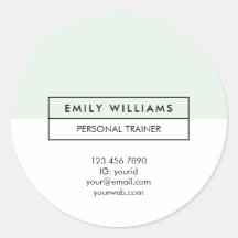 Moderno formador Diseño Limpio Pastel Promoción Ve