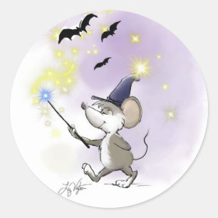 Pegatina Redonda Moe's Happy Halloween